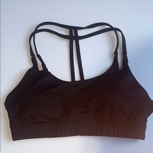 Queenie Ke BLACK WORKOUT BRA SMALL
